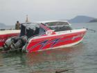 Speed boat for diving and outings