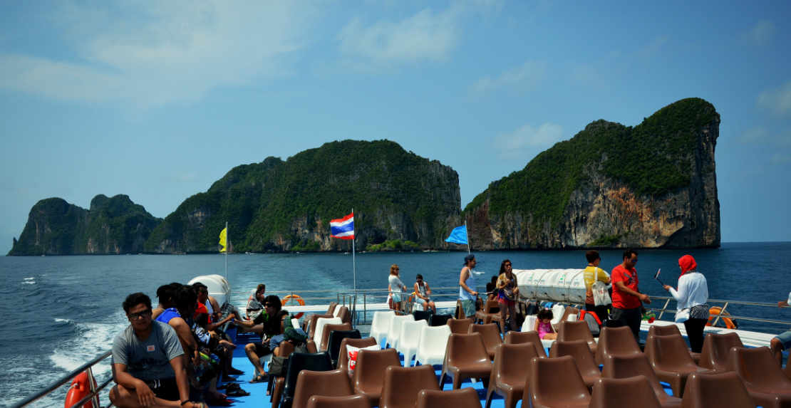 Phi Phi by ferry